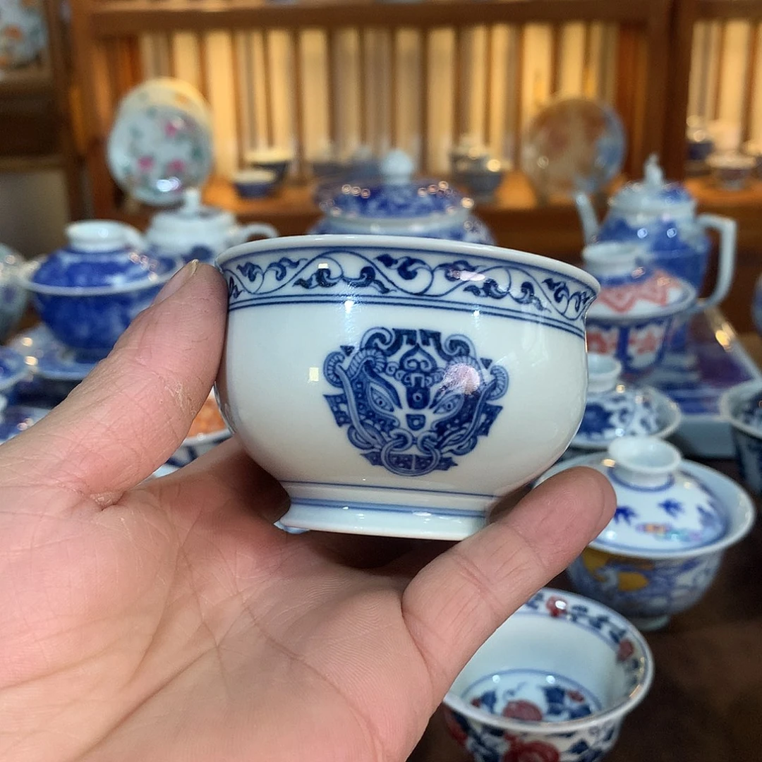 錡镇堂手工手绘杯