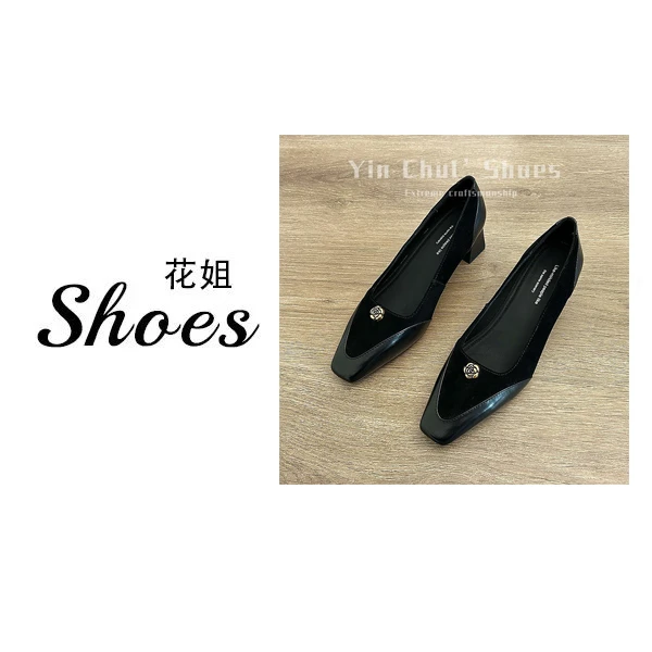 888-508【成都风】复古一脚蹬乐福鞋女秋季新款英伦风粗跟单鞋