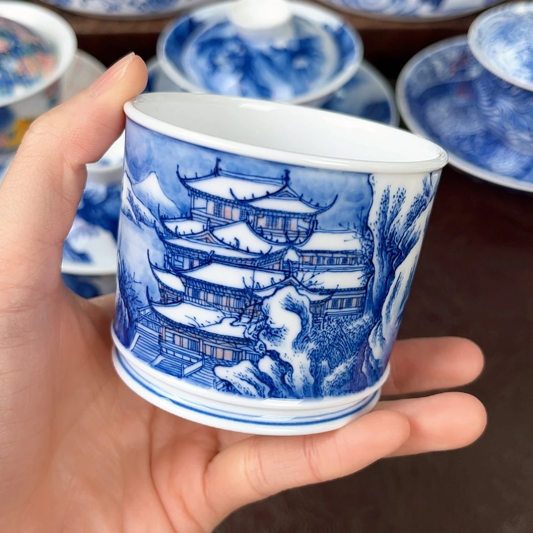 手绘高温瓷器瓷器