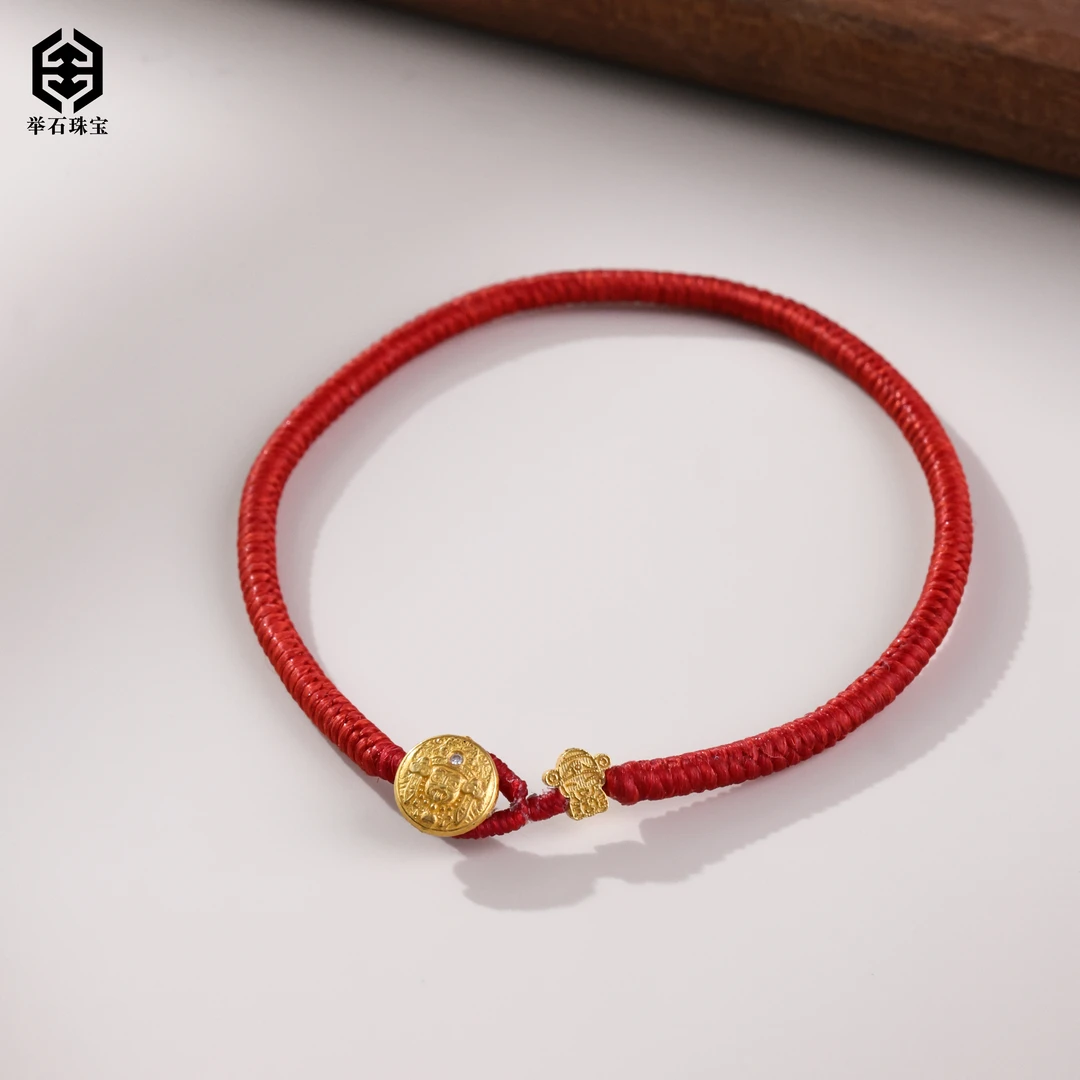 【举石珠宝】T0606-405-2钻石手绳18K（一件/长度自选）K