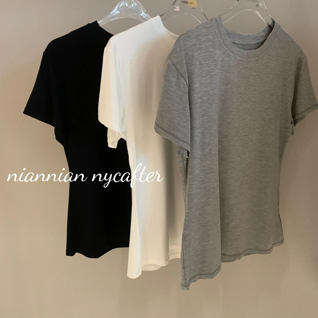 [春夏2025][含莫代尔]云朵面膜T恤短袖mm1996