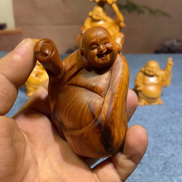 柏木（崖柏）木雕工艺品摆件家居崖柏手把件