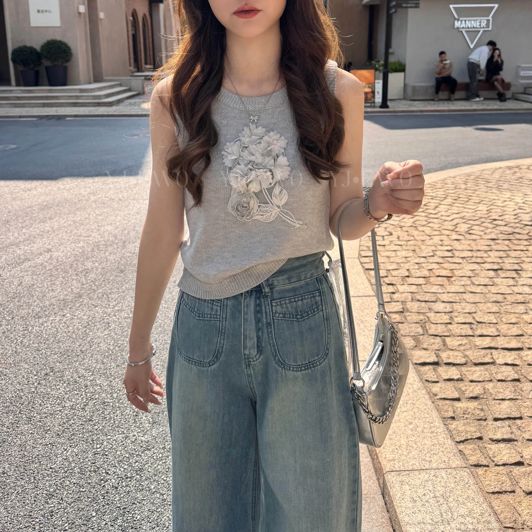 【现货】夏季新款设计感背心-3271