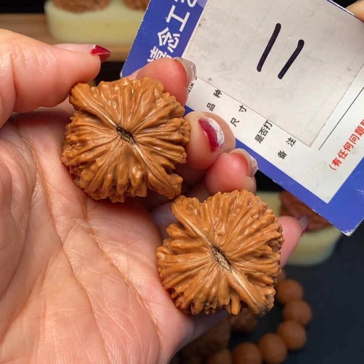 吊坠文玩核桃40全品四座楼