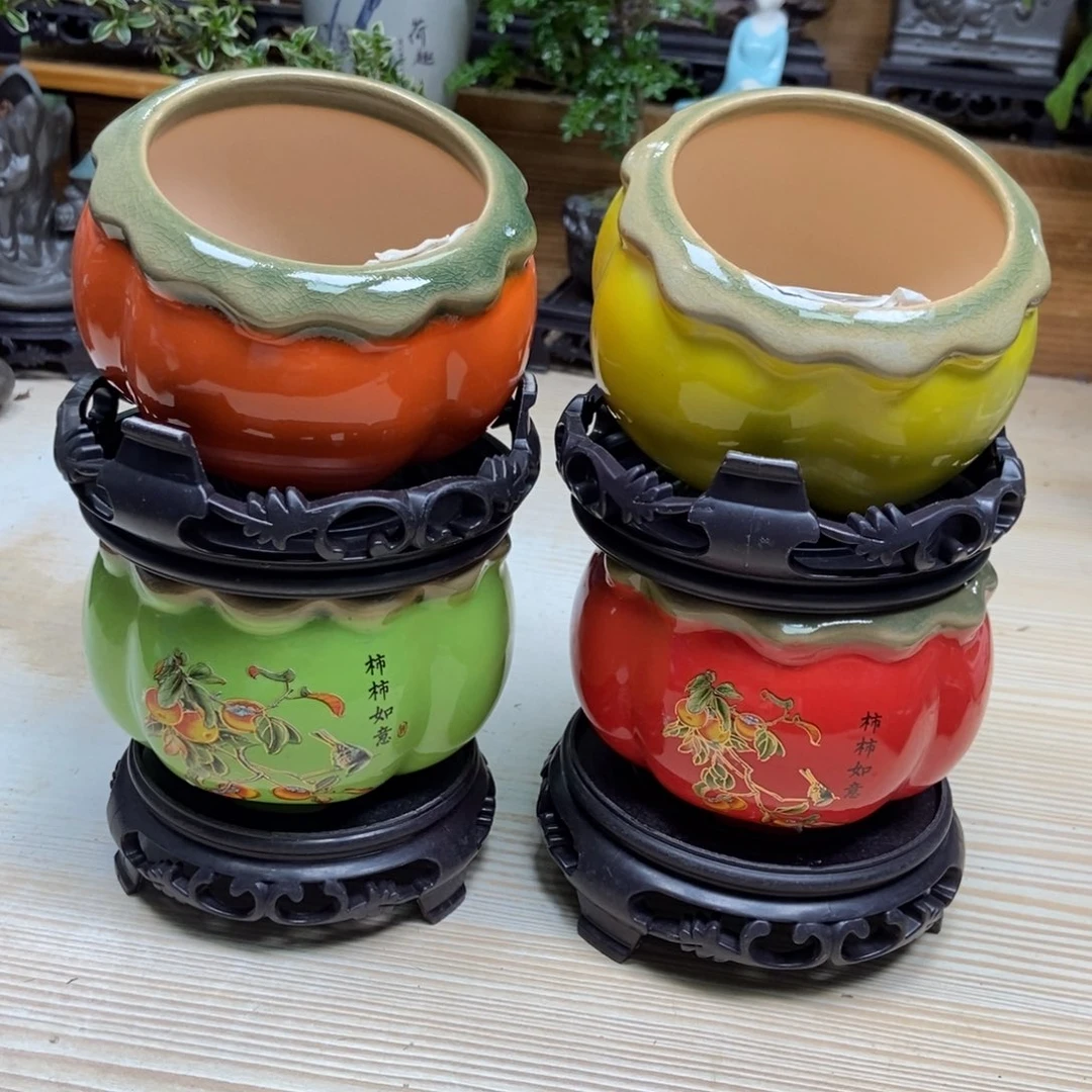 瓷片陶瓷花盆陶瓷艺术