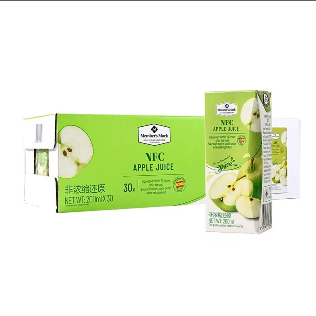 西班牙进口 苹果汁 6L(200ml*30)