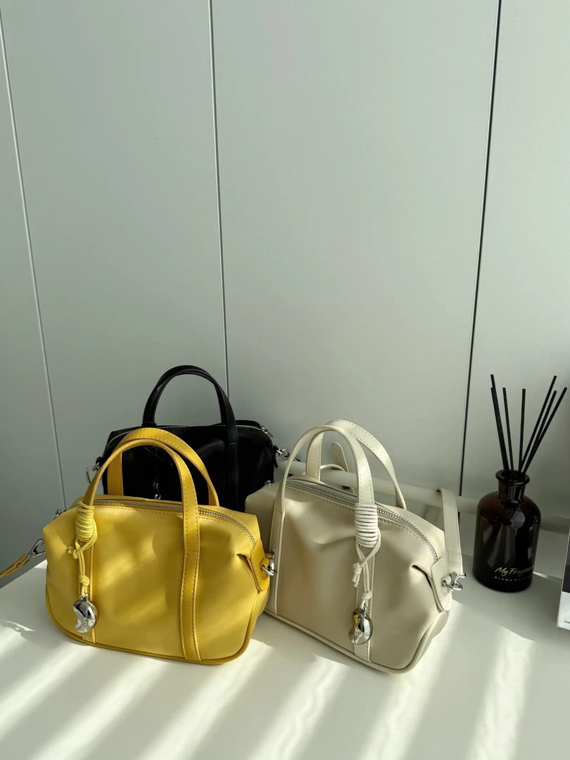 Tz.【定制款小手提包】时尚百搭便携尼龙手提小方包轻便精致斜挎包