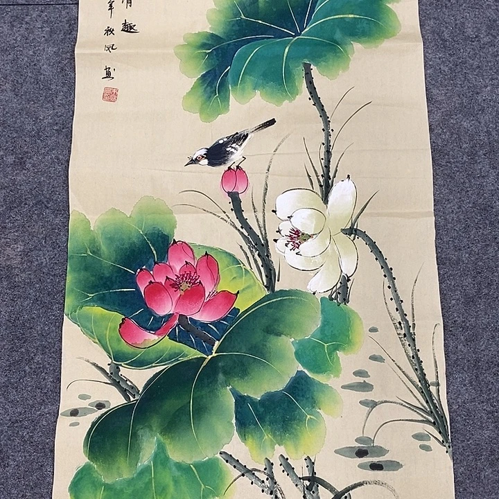 国画国画作品手绘