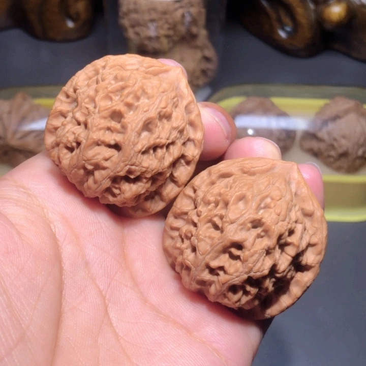 文玩核桃把件38水龙