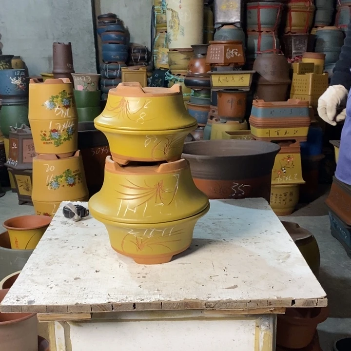 紫砂花盆紫砂花盆盆栽花卉苗木种植