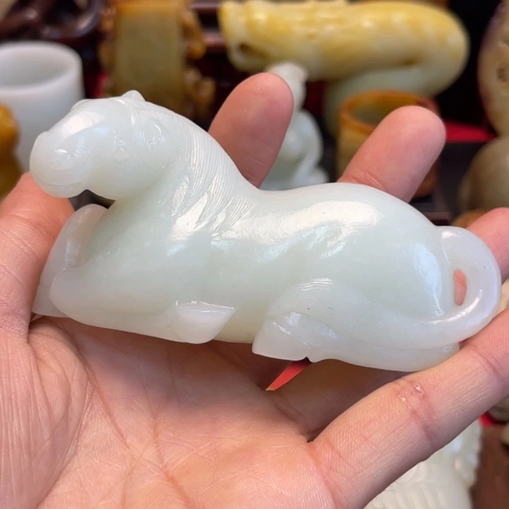 新***器和田玉未镶嵌挂件