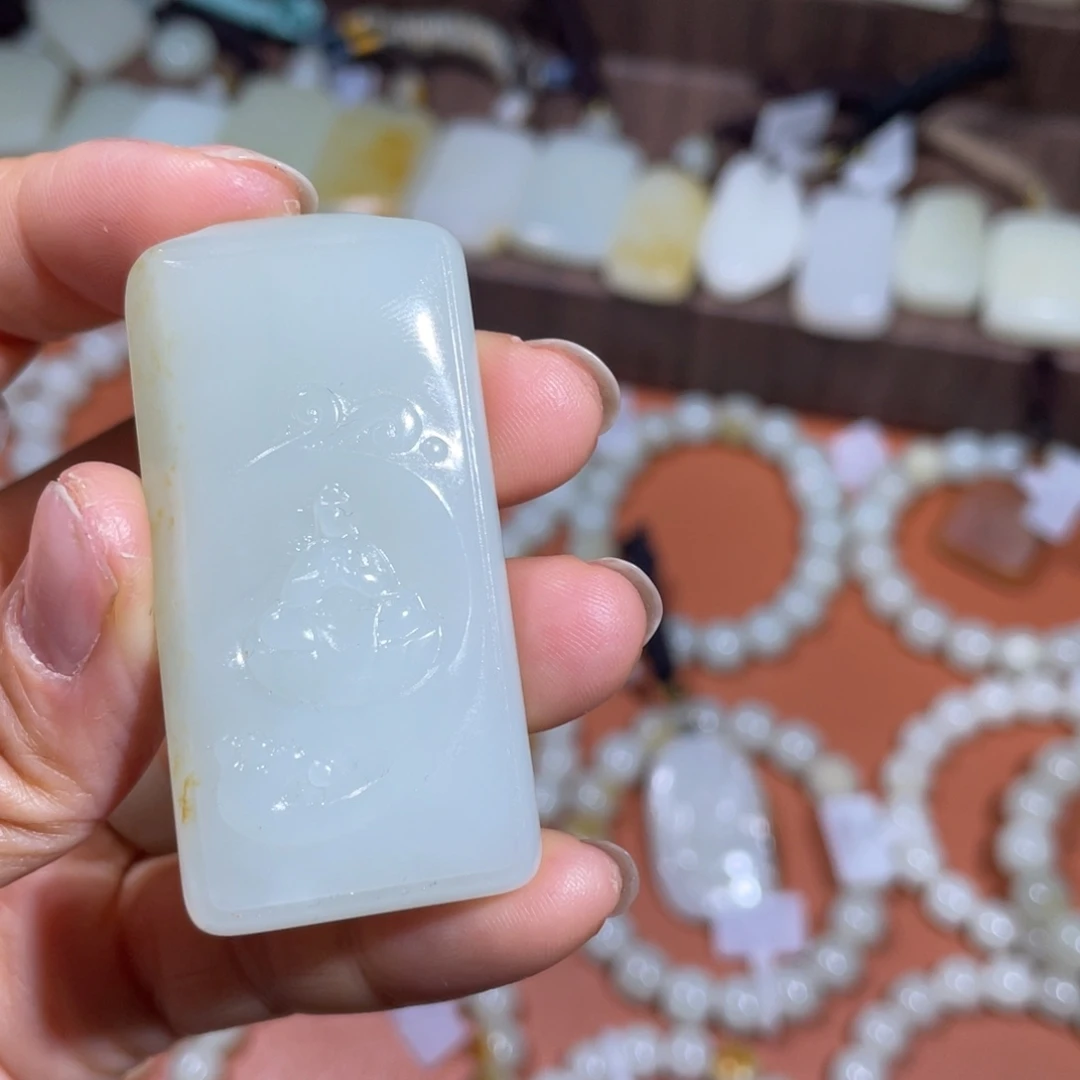 和田玉（白玉）未镶嵌颈饰