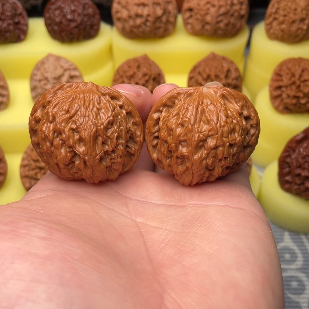 把件文玩核桃42全品山地磨编号1043