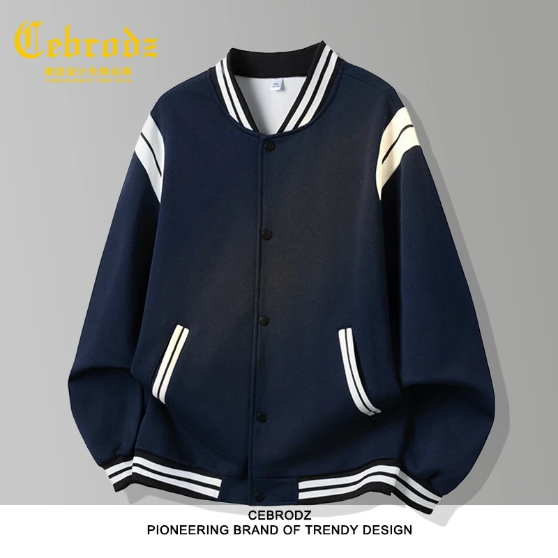 法国Cebrodz2025秋季高级感夹克适合二开高质量宽松潮牌同款棉衣