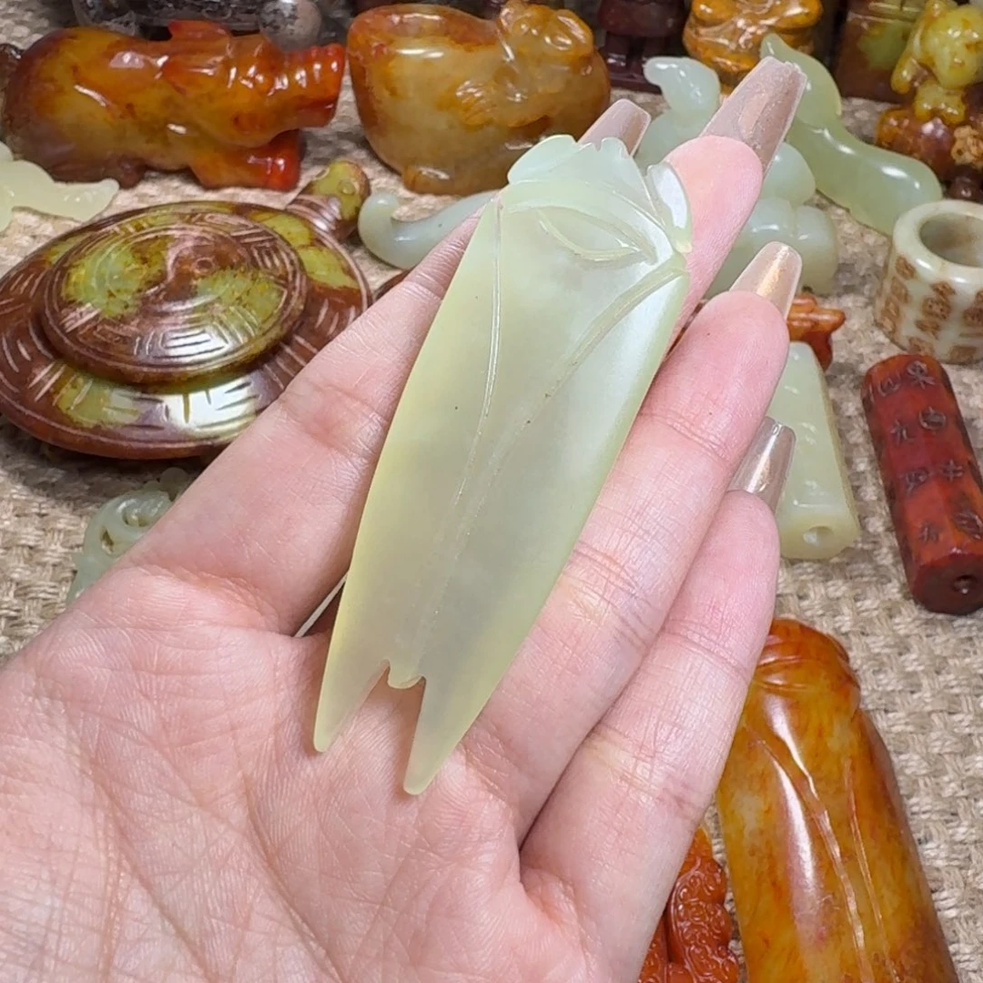 吊坠白玉菩提挂件