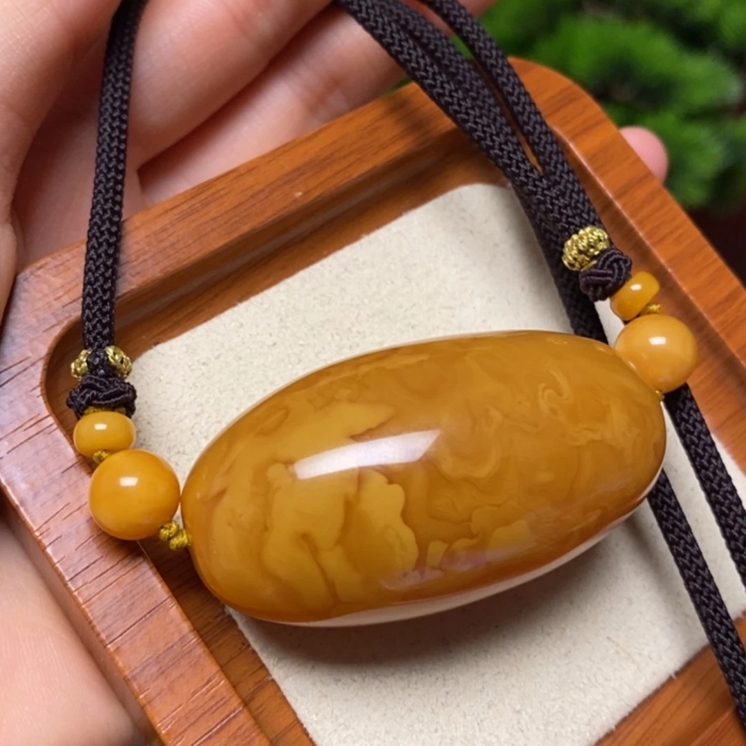 【闪购商品】蜜蜡颈饰未镶嵌项链