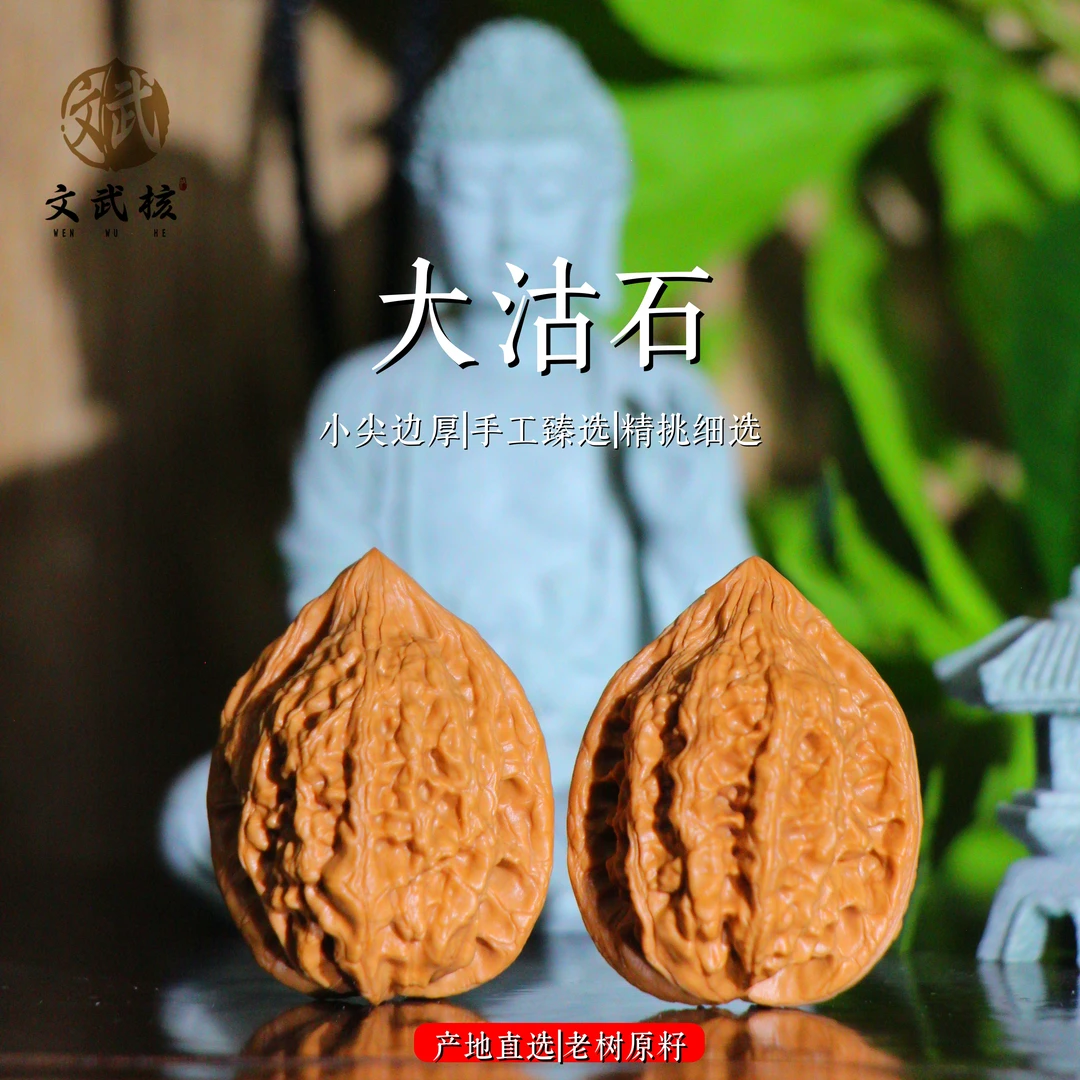 【文武核】山地老树大沽石文玩核桃
