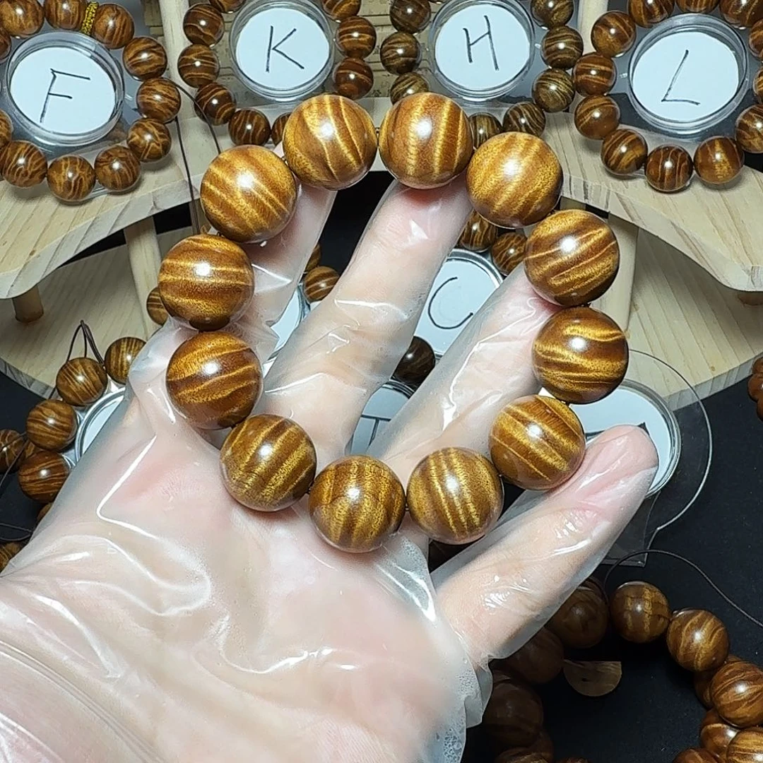 楠木（金丝楠）手串/手链立体西瓜