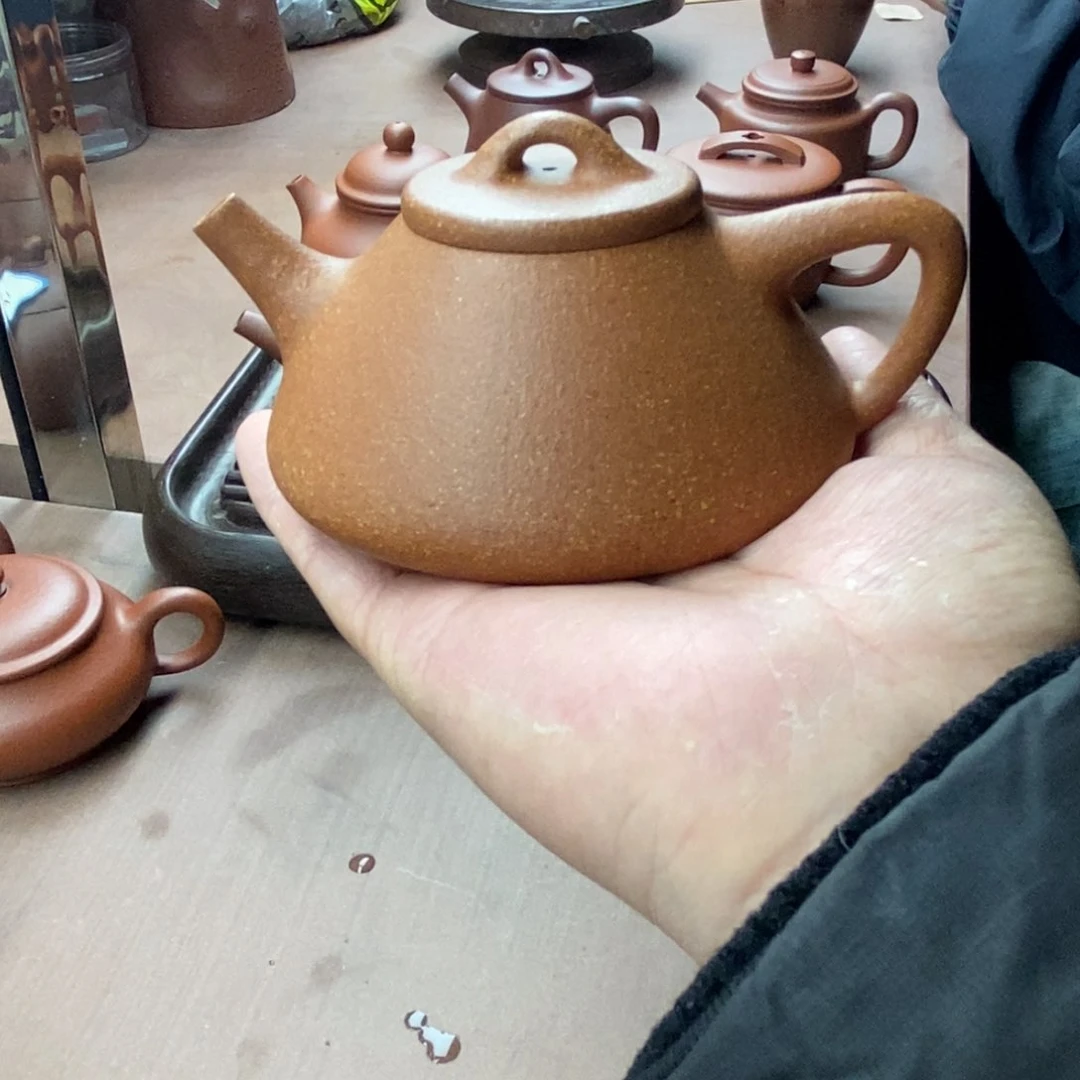 紫砂茶壶紫砂壶石瓢