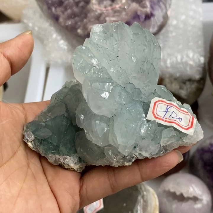 紫晶珠宝半成品未镶嵌