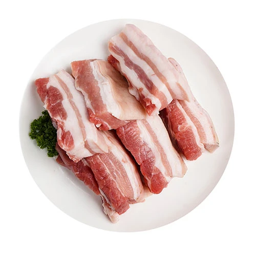 冰鲜猪带皮五花肉 500g