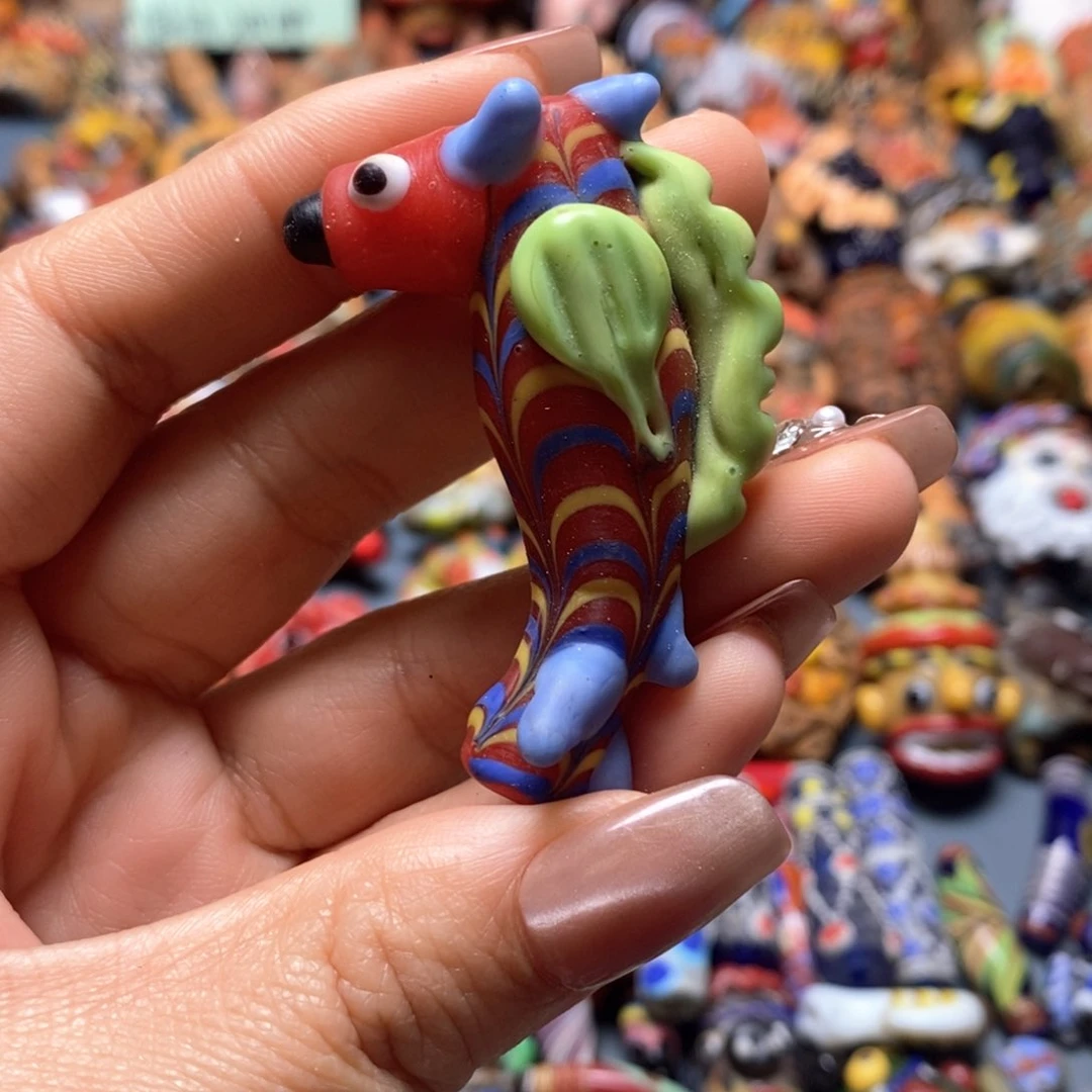 琉璃颈饰印度尼西亚海马