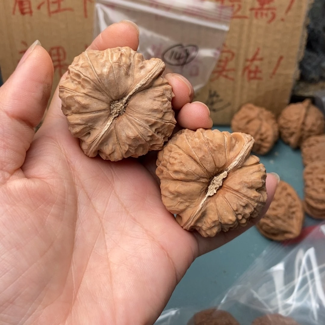 如***行把件文玩核桃南瓜150