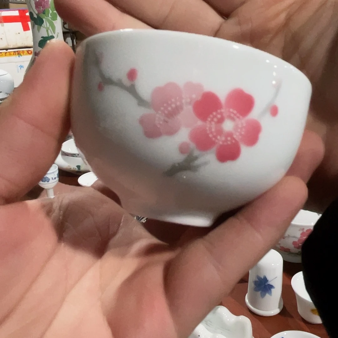 醴陵老厂瓷微瑕慎拍