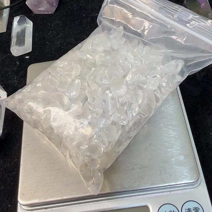 水晶未镶嵌颈饰碎石