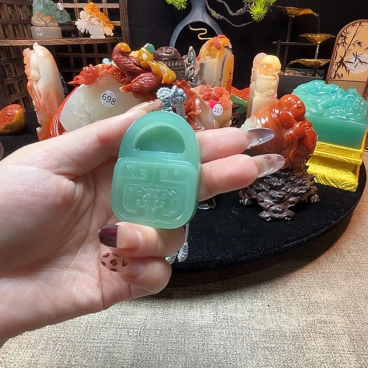 印石昌化石寿山石印章8
