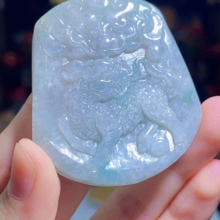 翡翠未镶嵌吊坠(不含链)A194