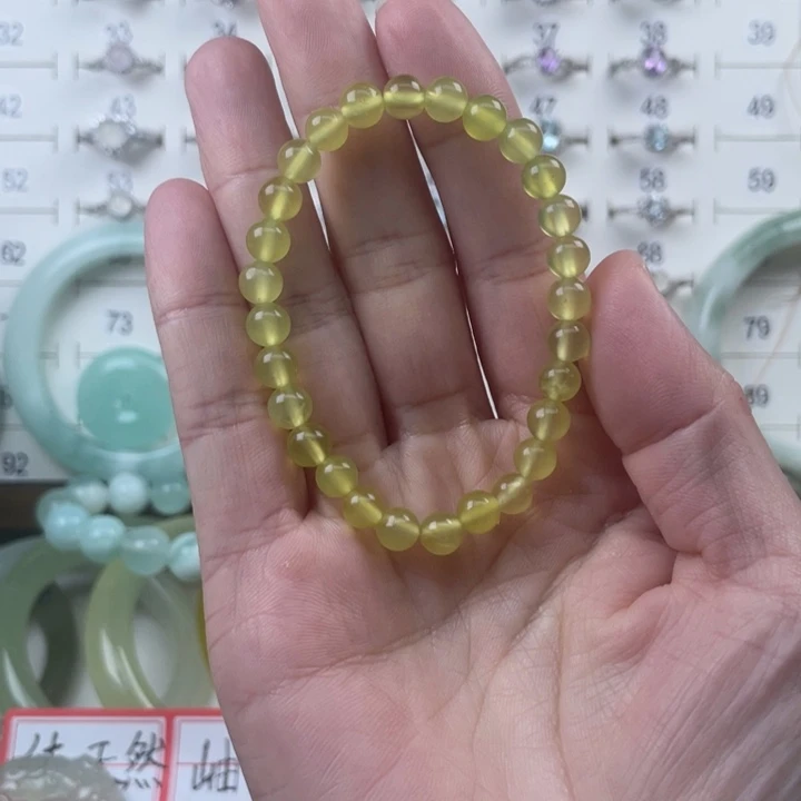 蛇纹石玉未镶嵌手串