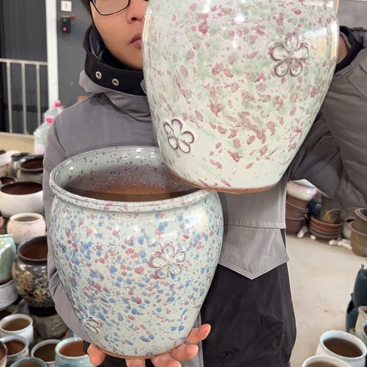 高度21口19啦啦花盆
