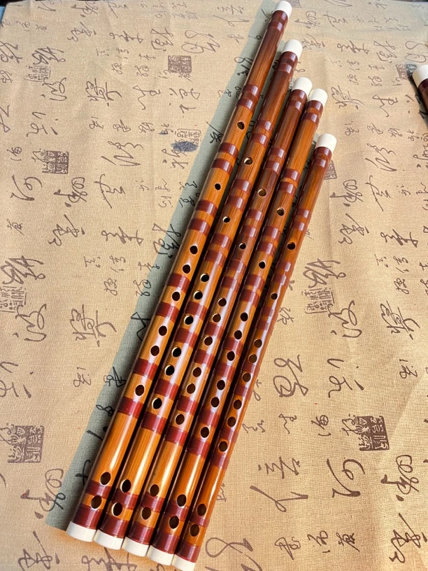 整支初学入门级苦竹笛好吹易上手民族吹奏乐器手工制作中泰竹笛