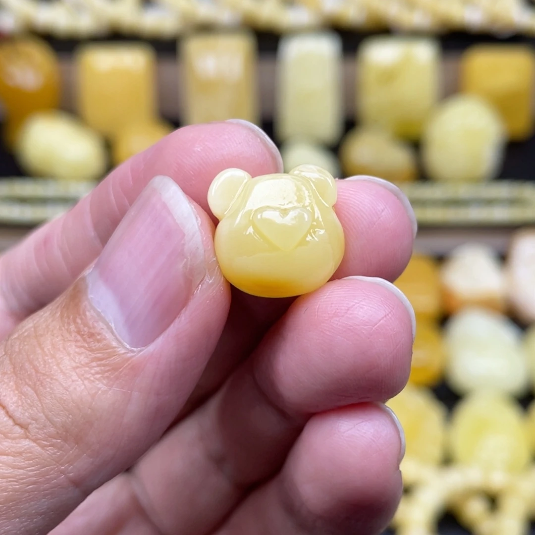 琥珀未镶嵌裸石琥珀蜜蜡