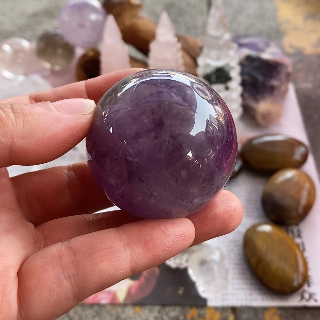 未镶嵌摆件水晶紫水晶