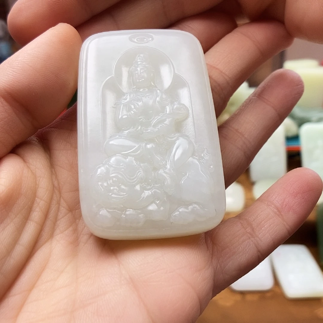 颈饰未镶嵌和田玉风**客