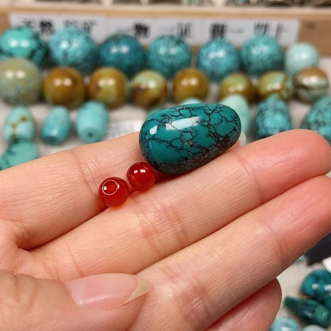 未镶嵌南红玛瑙珠宝半成品W****e