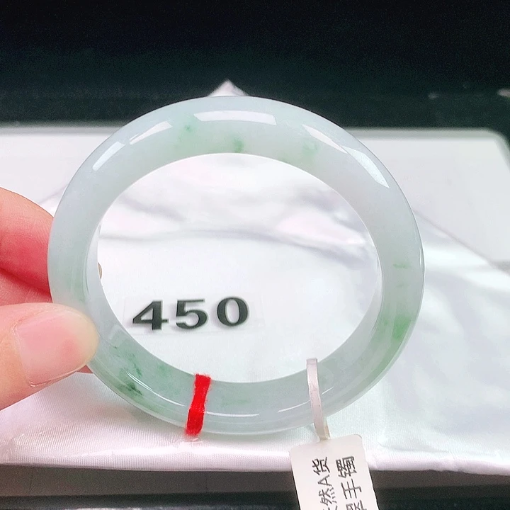 翡翠未镶嵌手镯450
