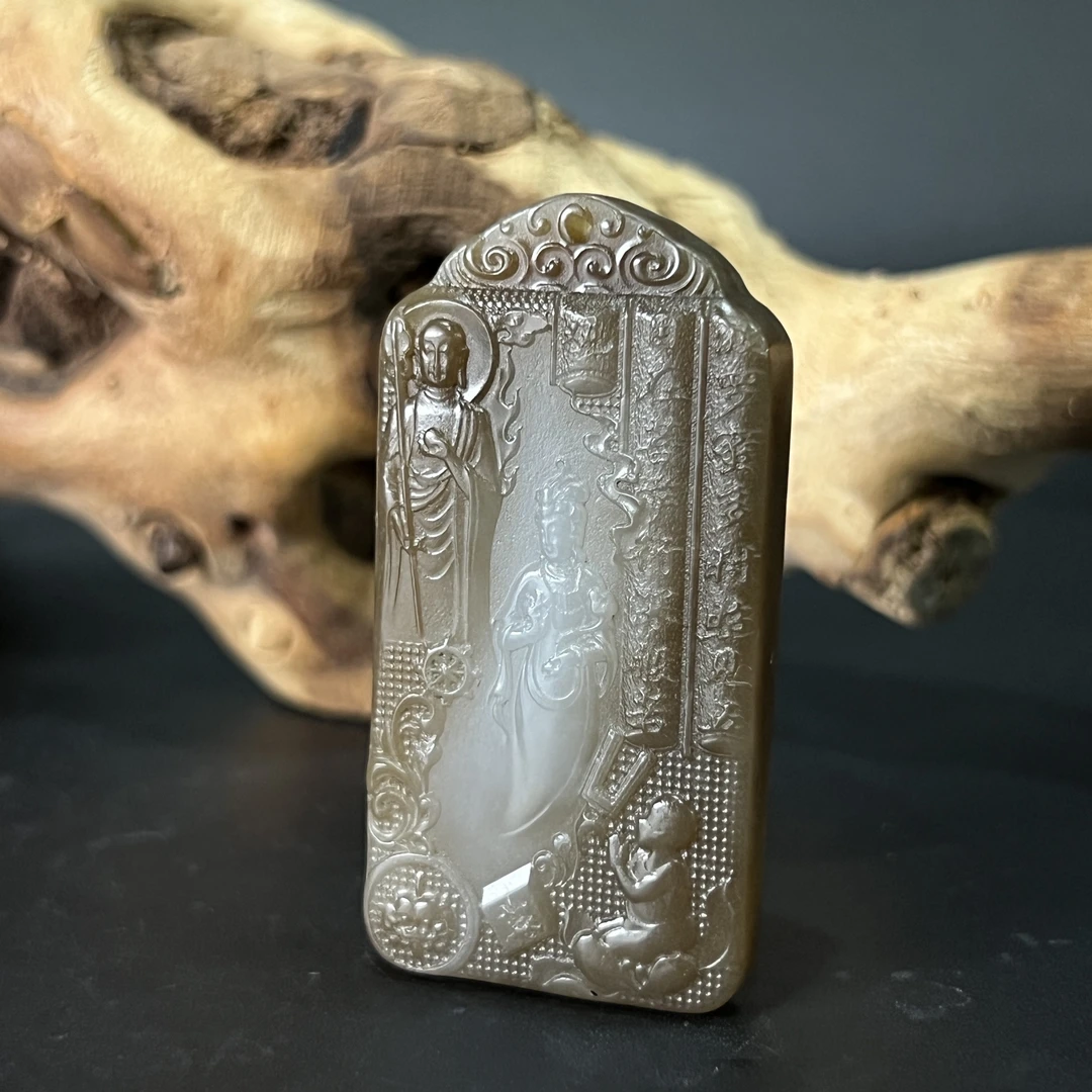 0702GC134和田玉挂件