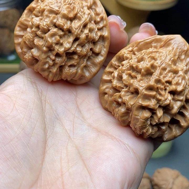 把件文玩核桃喜*。官帽