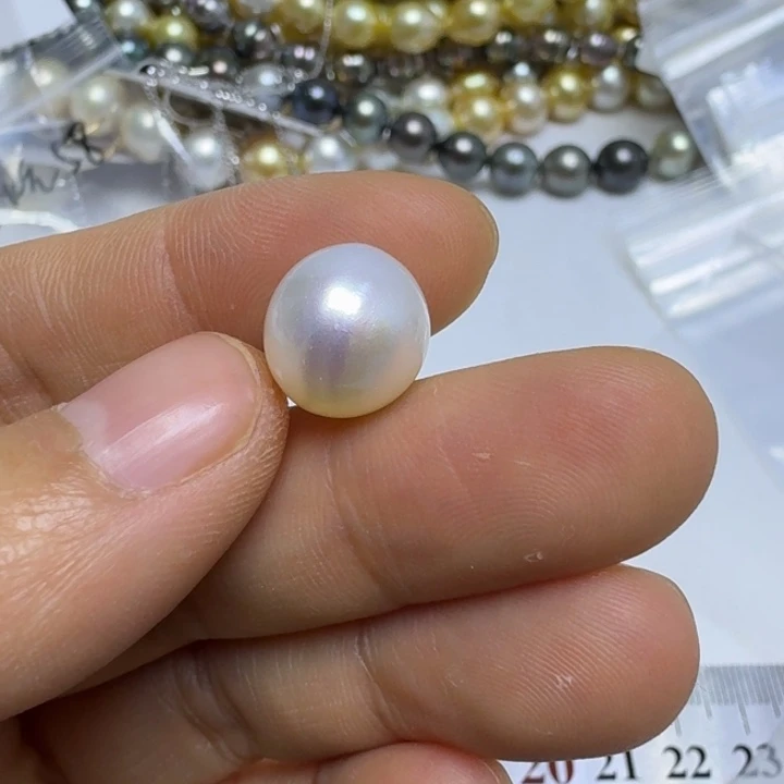 宸***麻颈饰海水珍珠未镶嵌