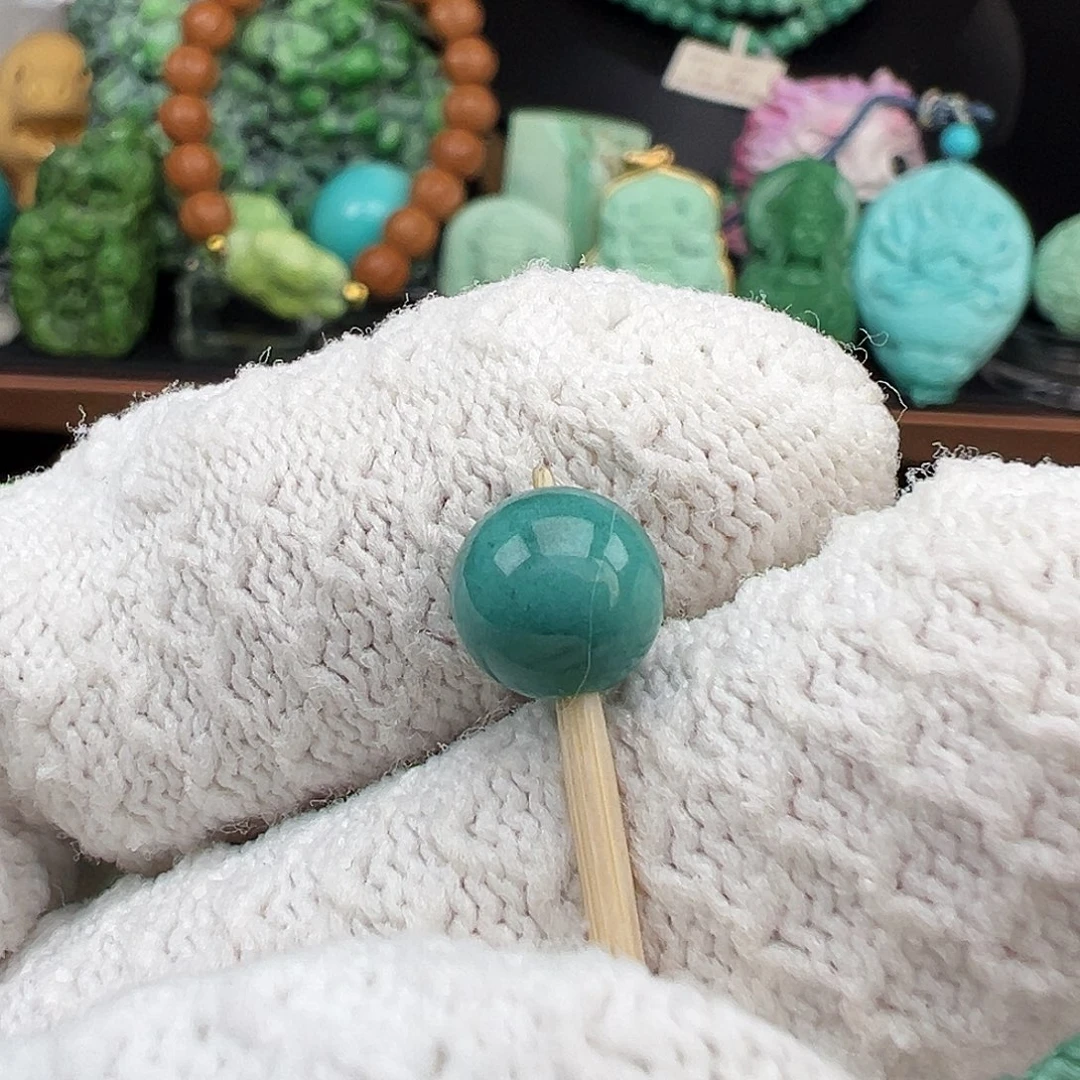 绿松石未镶嵌绿松石主播璐璐