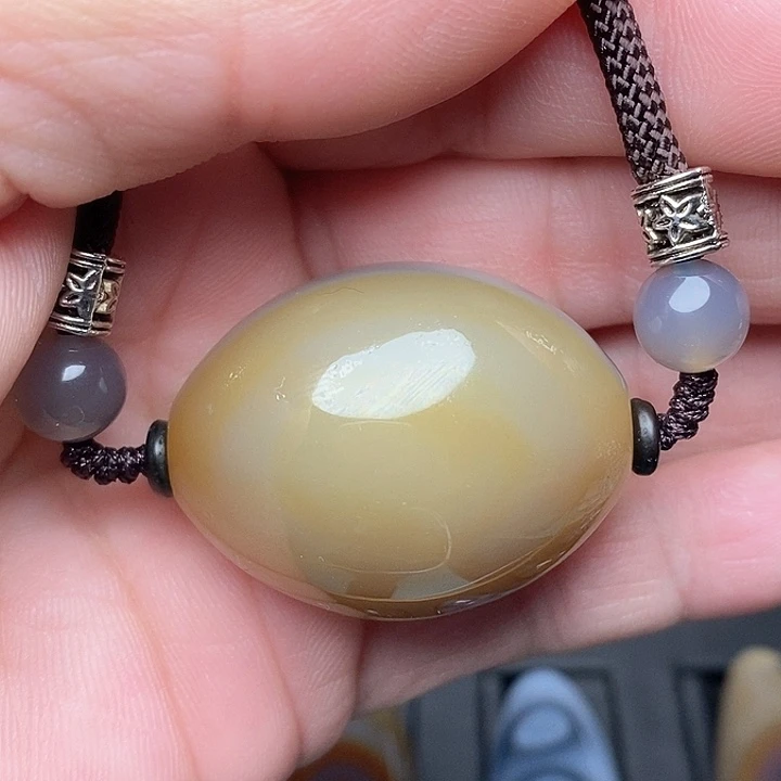 玛瑙/玉髓颈饰合金笑*