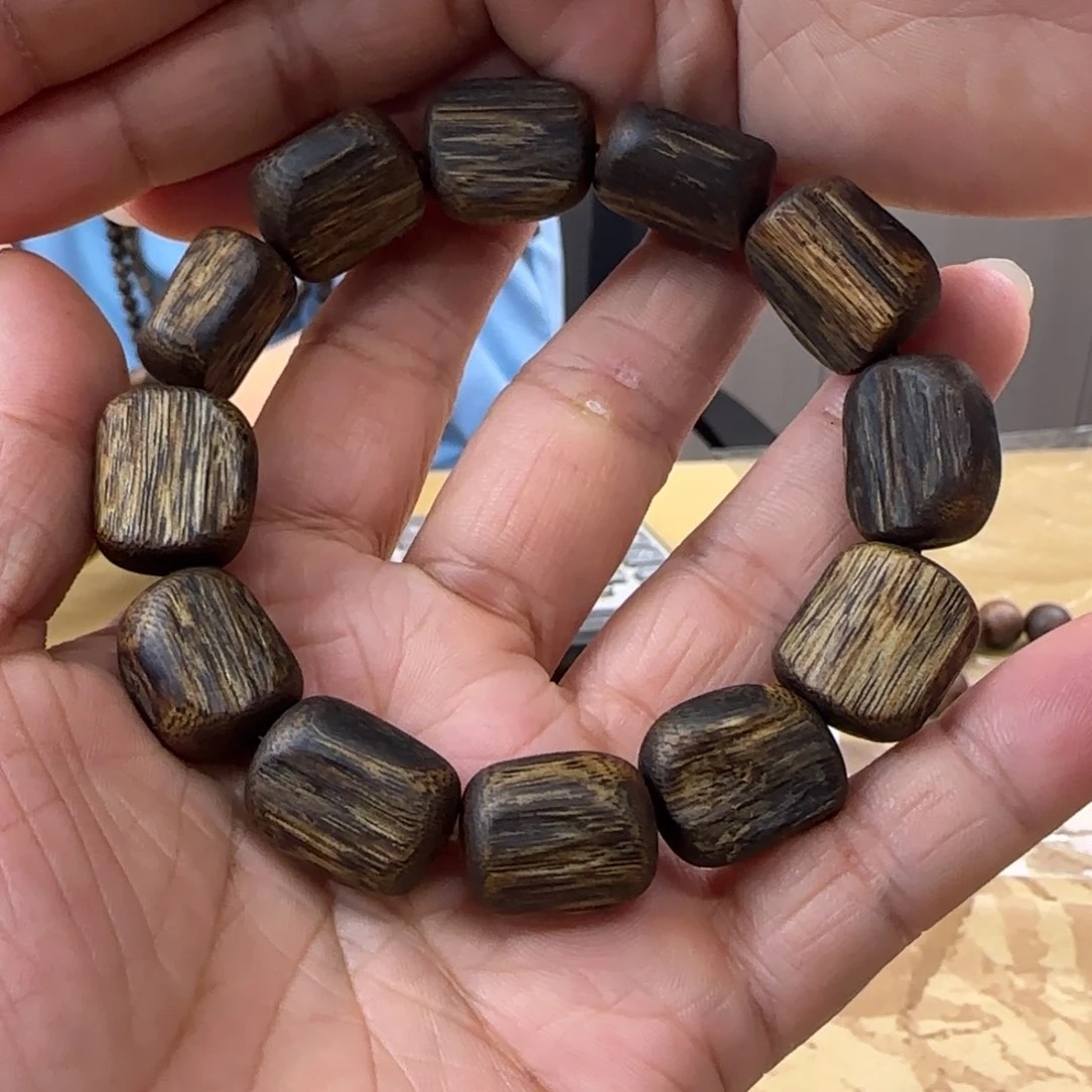 手串沉香多样性发1条树心油金沙叶高货20克