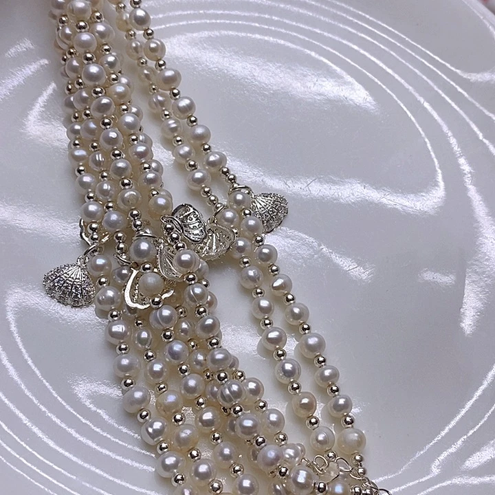 淡水珍珠未镶嵌颈饰513