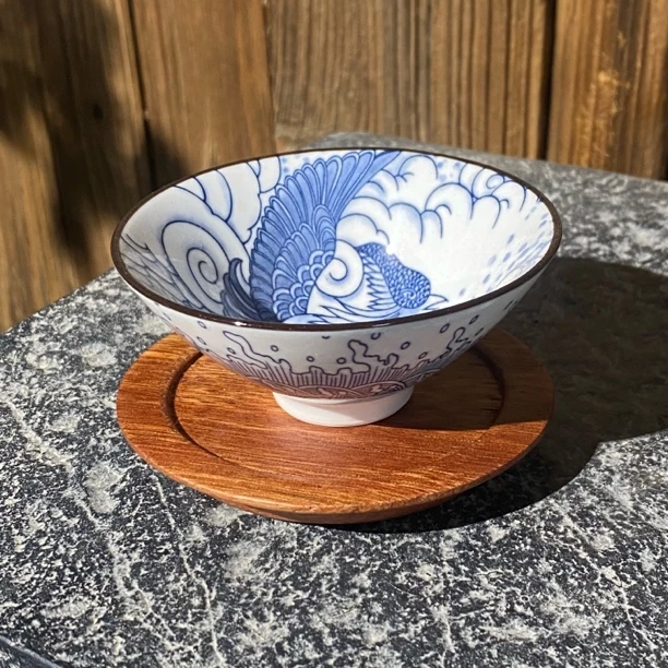 金丝花梨实木茶杯垫