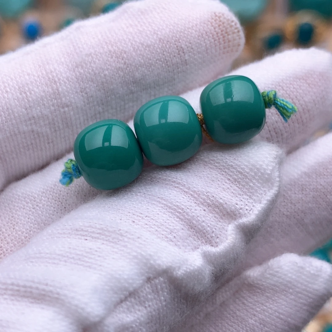 绿松石未镶嵌珠宝奇石9.5mm