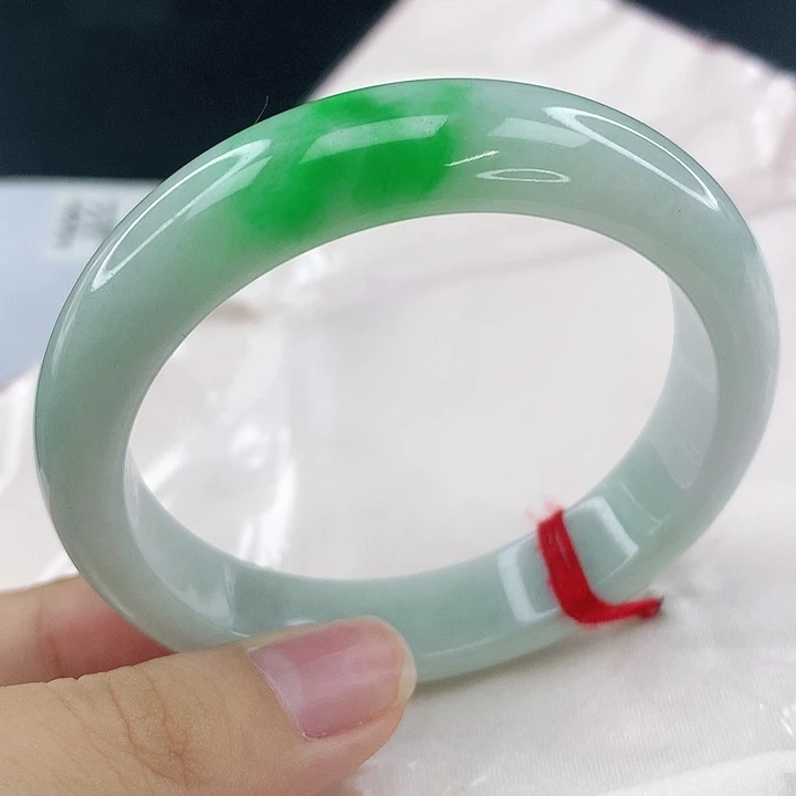 未镶嵌手镯翡翠圈52.8，13011