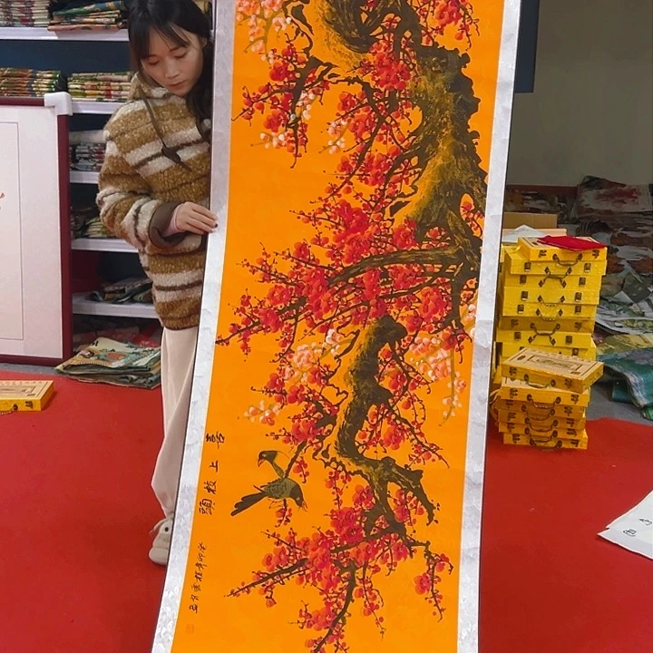 国画老师纯手绘作品